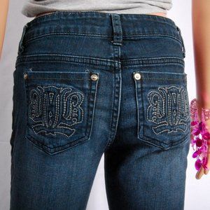 London Bridge - Dark Blue Indigo Wash Denim Jeans